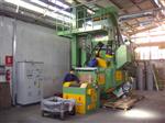 Cogeim Continuous feed  tunnel type - mesh-belt shot blasting machine for metallic parts - STL Series Shotblasting Machines 